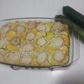 El cooksnap de Joana cuando hizo Pastel de calabacín con jamón york y queso.
