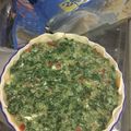 El cooksnap de Alicia Devoto cuando hizo Tarta de espinacas y calabaza.