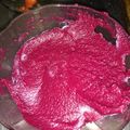El cooksnap de Victoria cuando hizo Mayonesa de remolacha (Vegana).