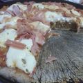 El cooksnap de vanesa cuando hizo Pizza integral.