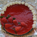 El cooksnap de Isabel cuando hizo Tarta de queso con frutos rojos.