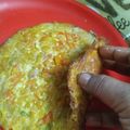Sukla Sil's cooksnap of when they made ডবল ডিমের অমলেট (double dimer omlette recipe in bengali).
