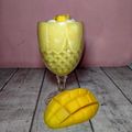 Cooksnap shazrina semasa beliau membuat Mango Shake.