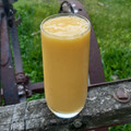El cooksnap de Cecilia cuando hizo Smoothie de mango, banana y naranja.