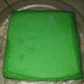 Cooksnap dari Umi mama'e adika untuk resep Bolu pandan kukus simple