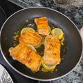 El cooksnap de Jose Manuel Cordoba Lozano cuando hizo Salmón con soja, miel y limón.