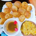 Mrinalini Saha's cooksnap of when they made খাট্টা মিঠা ফুচকা(khatta mitha fuchka recipe in bengali).