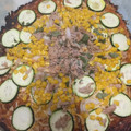 El cooksnap de Gemma Garcia cuando hizo Pizza con masa de coliflor.