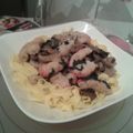 marina.ilieva.144's cooksnap of when they made shrimp fettuccine with mushrooms.
