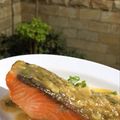 Cooksnap dari Lisa untuk resep Pan Seared Salmon with Lemon Butter Sauce