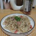 Cooksnap dari Nurul Endang Sulastri Yustriarini untuk resep Fettuccine Carbonara