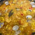 El cooksnap de Emy cuando hizo Arroz meloso de marisco.