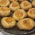 El cooksnap de nora medina nuñez cuando hizo Pepas - Ojitos sin gluten con azúcar mascabo.