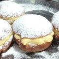 El cooksnap de Andrea cuando hizo Berlinas rellenas de chocolate y donuts caseros.