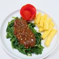 Cooksnap dari Seruni Puspa Indah untuk resep Rujak Kangkung Dadakan Khas Kuningan