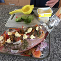 El cooksnap de Jaime Davila Cubillos cuando hizo Pargo asado al horno.