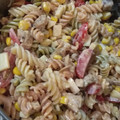 El cooksnap de Prinuria cuando hizo Ensalada de pasta en salsa de yogurt.