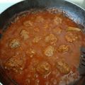 El cooksnap de Federico Luppi cuando hizo Arroz con albóndigas en salsa de tomate.