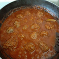 El cooksnap de Federico Luppi cuando hizo Arroz con albóndigas en salsa de tomate.