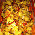 El cooksnap de Matias Correa cuando hizo Pollo al horno con verduras riquísimo, fácil y económico.