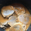 El cooksnap de Paula Gomez cuando hizo Carne mechada de pollo ganso (en olla a presión).