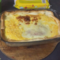 El cooksnap de Fabiana Antúnez cuando hizo Tarta de jamón y queso con relleno.