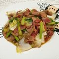 Cooksnap dari Reen untuk resep Cah Caisim Sawi Putih with Bacon & Sosis