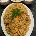 صورة من Fatima Khudaira، شاركها بعد تجربة وصفة رز باللحمة المفرومة والحمص