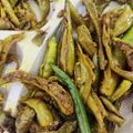 raman का कुकस्नैप जब उन्होंने हरी मिर्च और लहसुन का अचार (hari mirch aur lehsun ka achar recipe in Hindi) बनाया था।