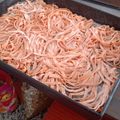 El cooksnap de Luciana cambia por lo sano cuando hizo Fideos caseros sabor morrón asado.