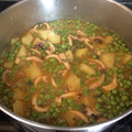 El cooksnap de ESPERANZA cuando hizo Guiso de sepia con guisantes.