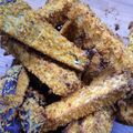 Cooksnap από Ναούμ Φωτεινή στη συνταγή Στικς μελιτζάνας δίχως λάδι