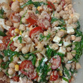 El cooksnap de Miguel cuando hizo Ensalada de garbanzos, rúcula y atún.