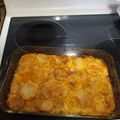 Connie Sergent's cooksnap of when they made Scalloped Potatoes.