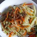 Cooksnap của Kỳ Cony khi họ làm theo món Su Su Xào Cà Rốt