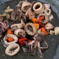 Cooksnap dari Zahra Rahayu untuk resep Cumi hitam pedas bumbu simple