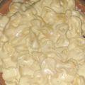 El cooksnap de karii beniitez cuando hizo Salsa Blanca.