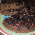 El cooksnap de cluislopez cuando hizo Budín integral de banana, pera y nuez.