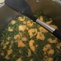 Gourman Dani Cooksnap-ja, amikor elkészítette a(z) Zöldborsóleves galuskával receptet.