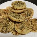 El cooksnap de Vanessa Piselli cuando hizo Crackers de queso rallado 🧀 integrales y mega rápidas.