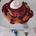 El cooksnap de Adriana cuando hizo Tortitas americanas o pancakes.