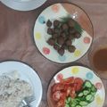 کوک اسنپ Sayeh بعد از امتحان کردن کوفته ریزه یزدی.