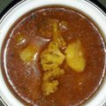Vanika Agrawal's cooksnap of when they made Aloo matar gobhi.