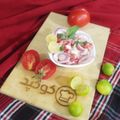 کوک اسنپ sabzine_m بعد از امتحان کردن سالاد گوجه روسی.