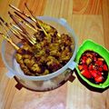 Cooksnap dari Yuchan Kitchen untuk resep Pork satay