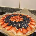 El cooksnap de Francisca Diaz cuando hizo Tartaleta de Frutillas apta APLV.