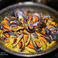 El cooksnap de Zaida TC @alquimiasfood cuando hizo Mejillones al vapor en salsa de curry y cilantro (algo picante 🌶).