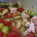 Ryan Goodwin's cooksnap of when they made Shrimp Ceviche (Ceviche de Camaron).