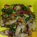 Cooksnap dari Bunda Wiwin untuk resep Cumi asin pete pedas manis