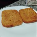El cooksnap de Carmen Muñoz Rivera cuando hizo San Jacobo en airfryer.